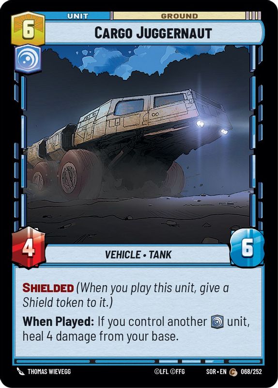 Cargo Juggernaut - 068/252 - Common