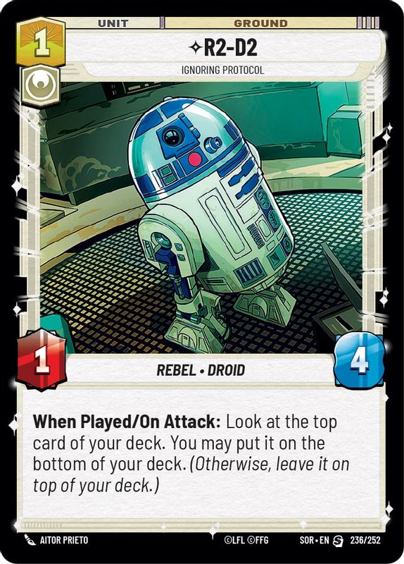 R2-D2 - Ignoring Protocol - 236/252 - Special