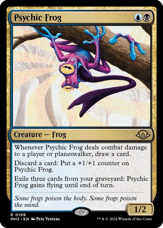 Psychic Frog - 199 - Rare