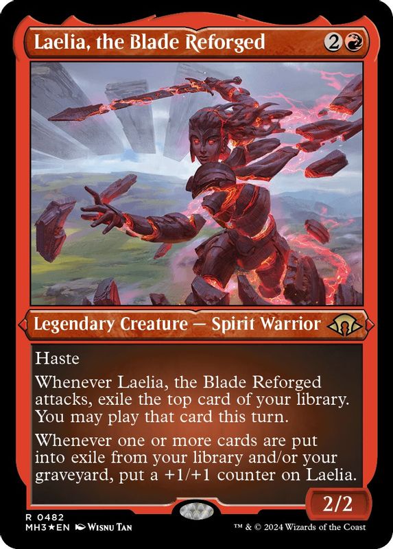 Laelia, the Blade Reforged (Foil Etched) - 482 - Rare