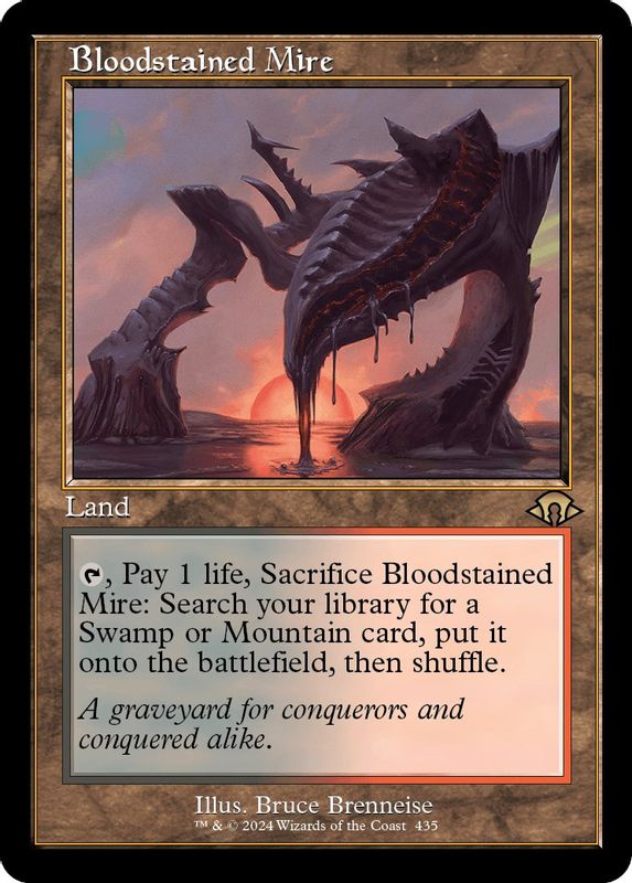 Bloodstained Mire (Retro Frame) - 435 - Rare