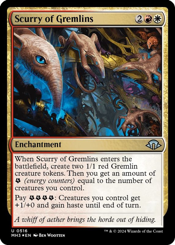 Scurry of Gremlins (Ripple Foil) - 516 - Uncommon