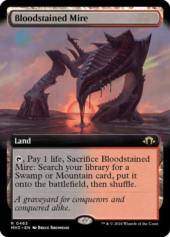 Bloodstained Mire (Extended Art) - 463 - Rare