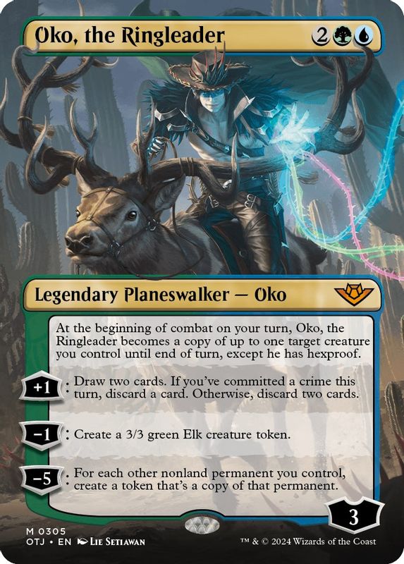 Oko, the Ringleader (Borderless) - 305 - Mythic