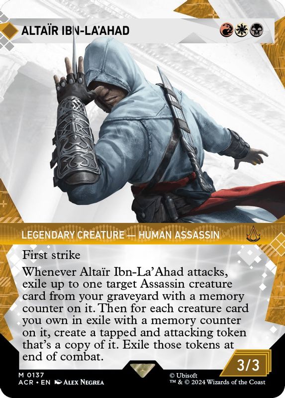 Altair Ibn-La'Ahad (Showcase) - 137 - Mythic