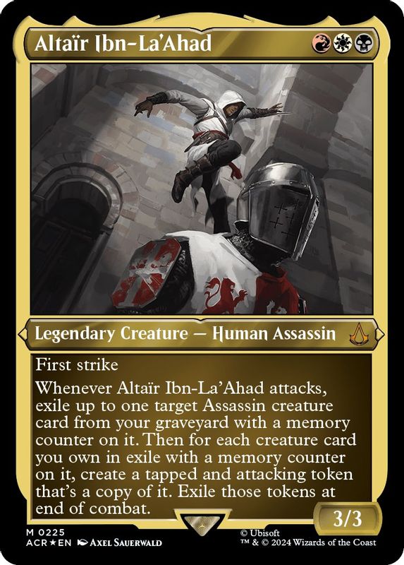 Altair Ibn-La'Ahad (Foil Etched) - 225 - Mythic