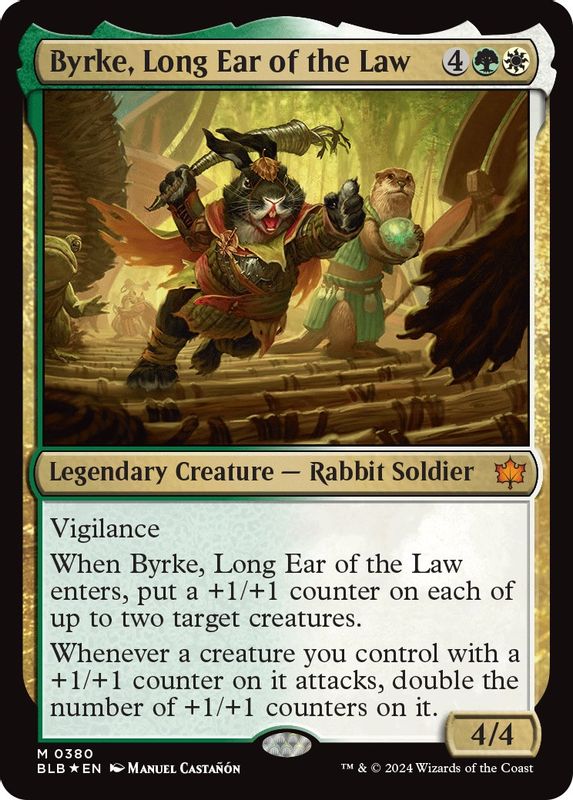 Byrke, Long Ear of the Law - 380 - Mythic