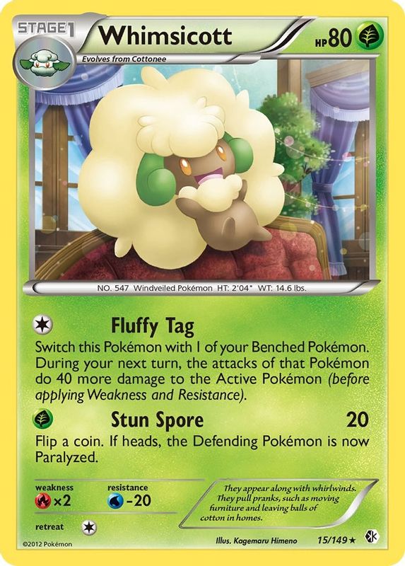 Whimsicott - 15/149 - Rare