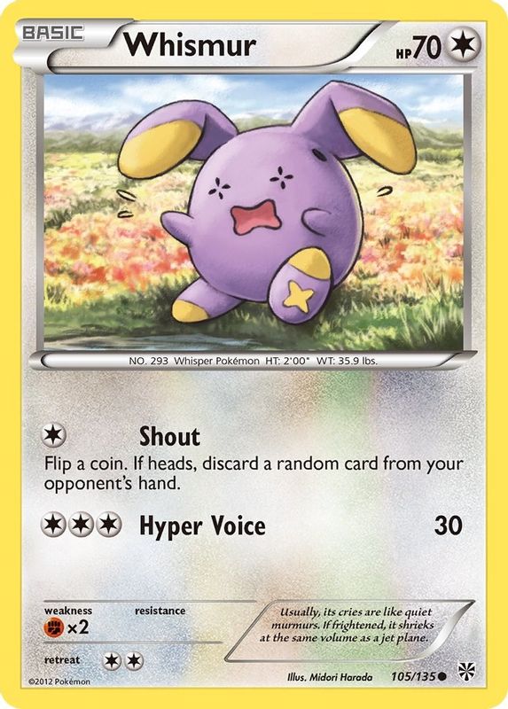 Whismur - 105/135 - Common