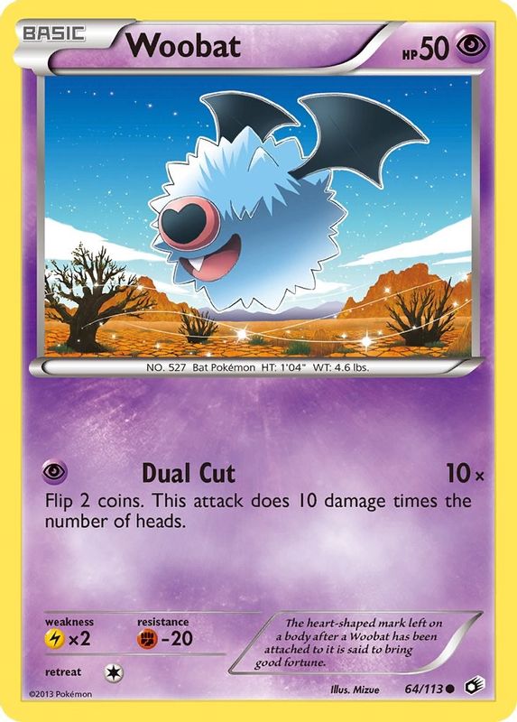 Woobat - 64/113 - Common