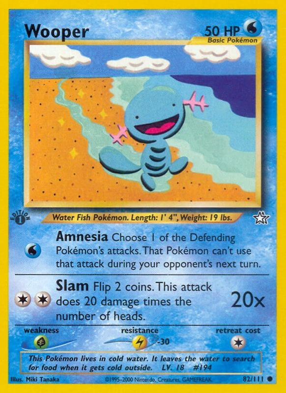 Wooper - 082/111 - Common