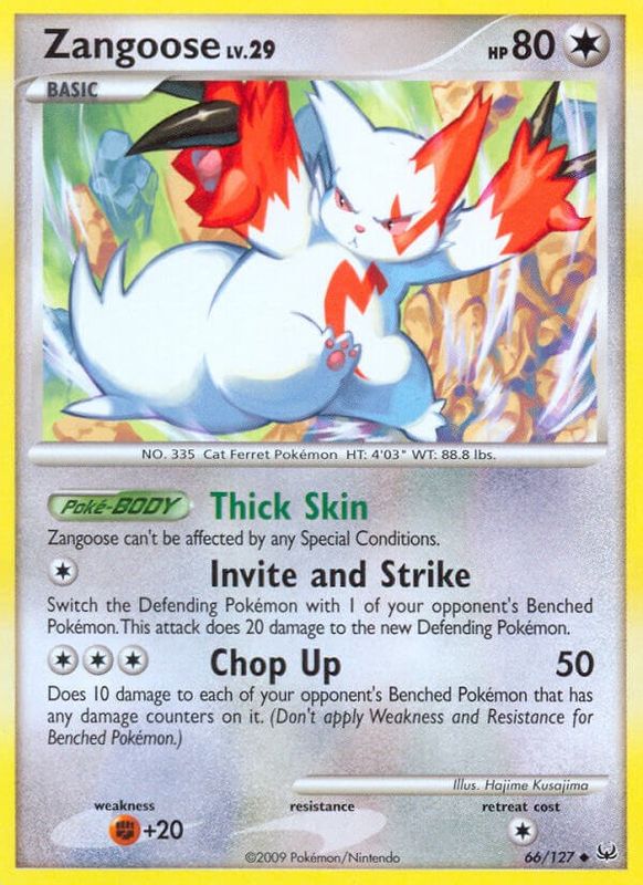 Zangoose - 66 - Uncommon