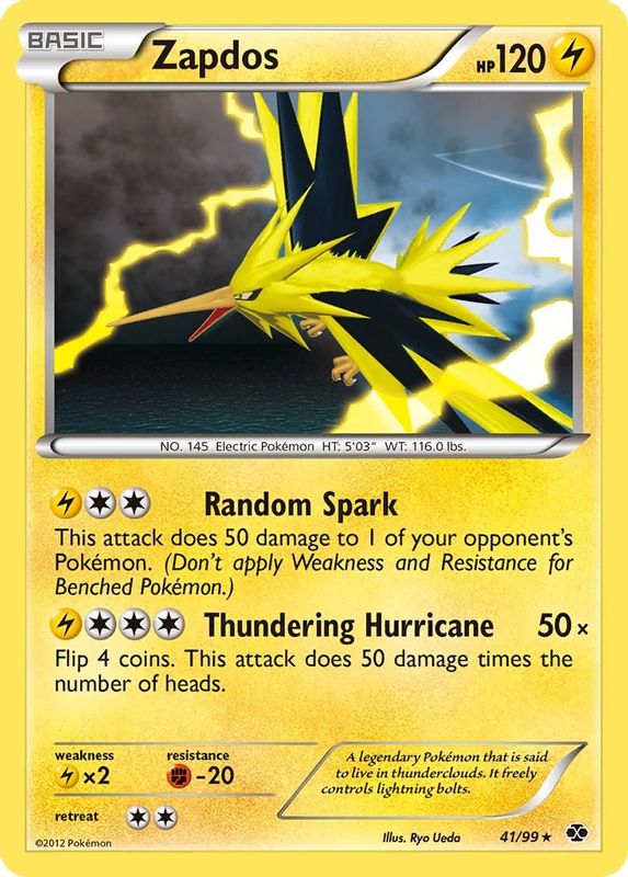 Zapdos - 41/99 - Holo Rare