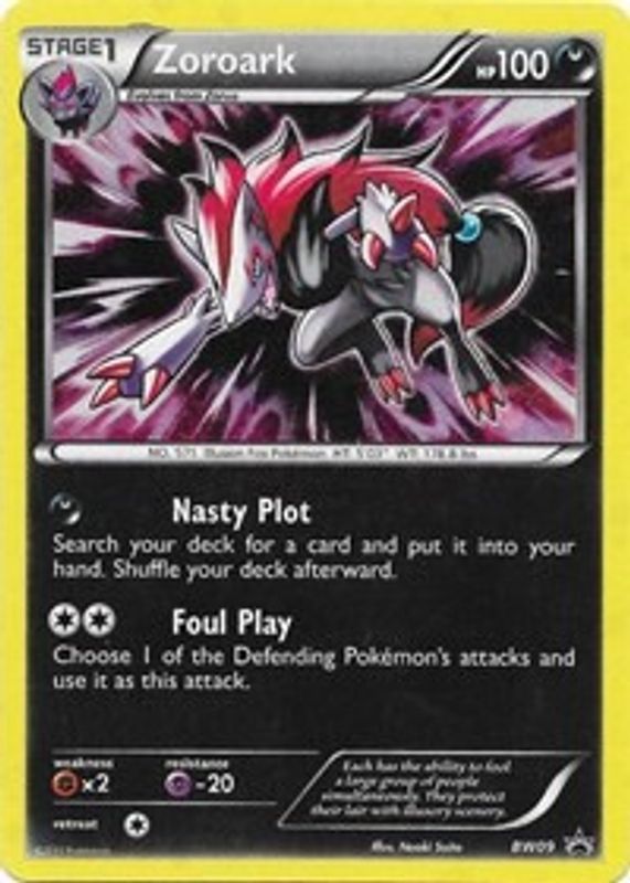 Zoroark - BW09 - BW09 - Promo