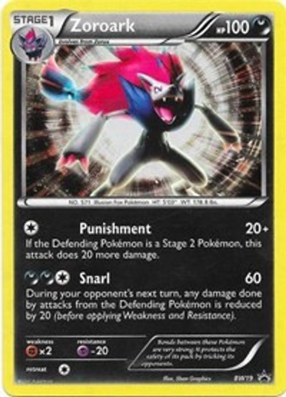 Zoroark - BW19 - BW19 - Promo