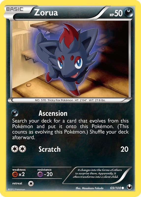 Zorua (69) - 69/108 - Common