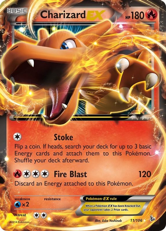 Charizard EX (11) - 11/106 - Ultra Rare