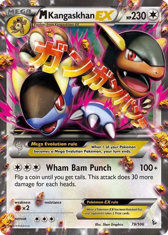 M Kangaskhan EX - 79/106 - Ultra Rare