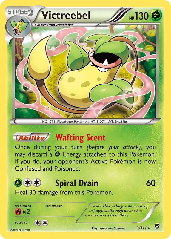 Victreebel - 3/111 - Holo Rare