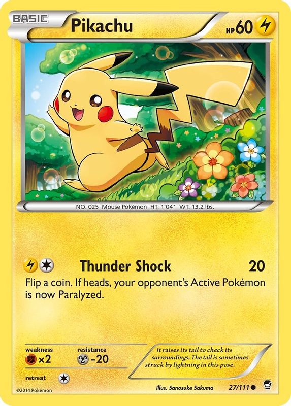 Pikachu - 27/111 - Common
