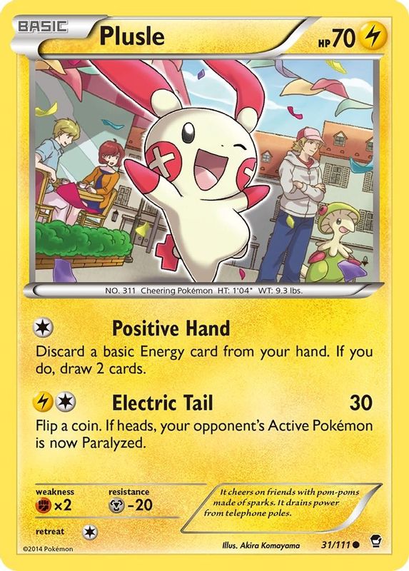 Plusle - 31/111 - Common