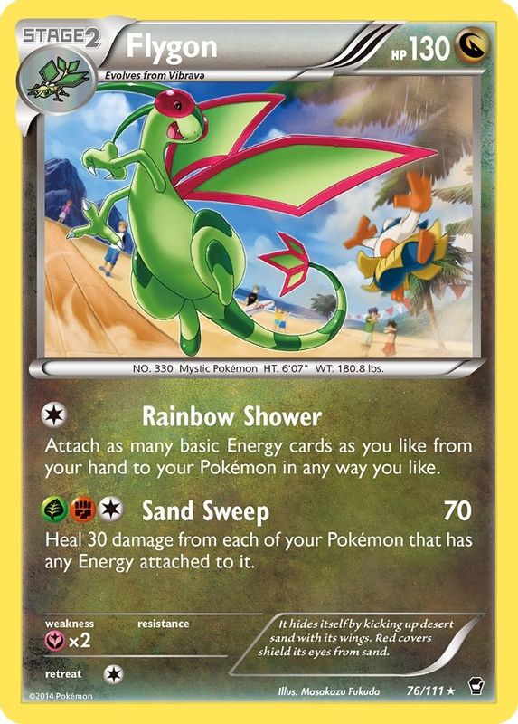 Flygon - 76/111 - Rare