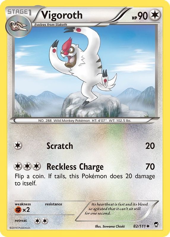 Vigoroth - 82/111 - Uncommon