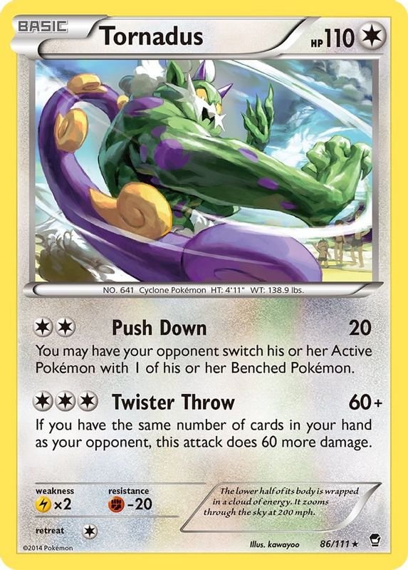 Tornadus - 86/111 - Rare