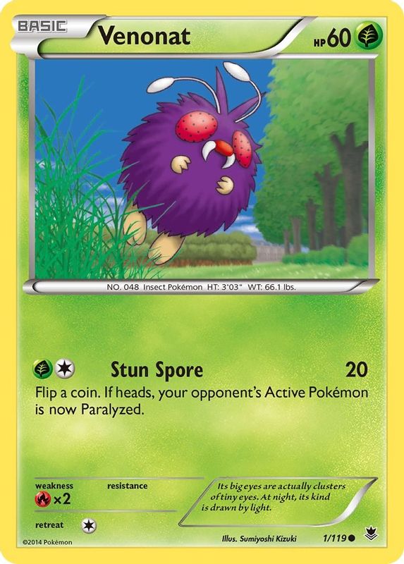 Venonat - 1/119 - Common