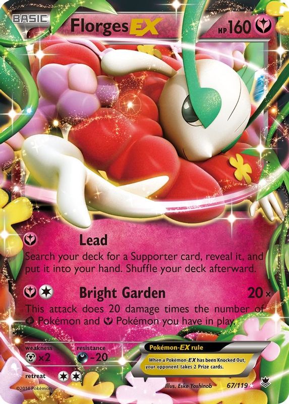 Florges EX - 67/119 - Ultra Rare