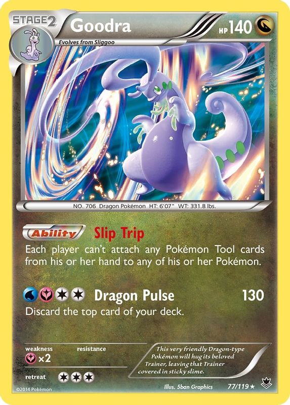 Goodra - 77/119 - Holo Rare