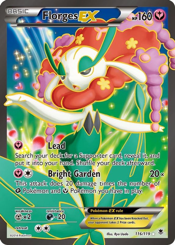 Florges EX (116 Full Art) - 116/119 - Ultra Rare