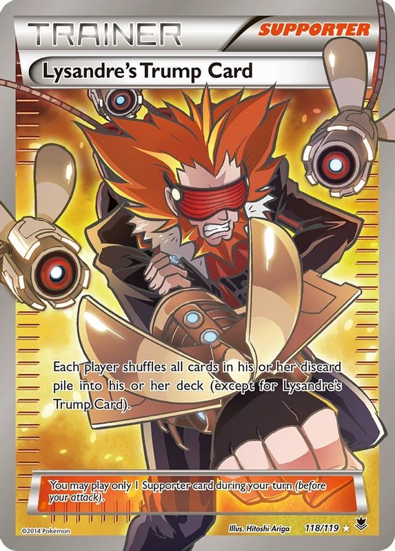 Lysandre's Trump Card (118 Full Art) - 118/119 - Ultra Rare