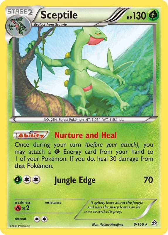Sceptile - 8/160 - Rare