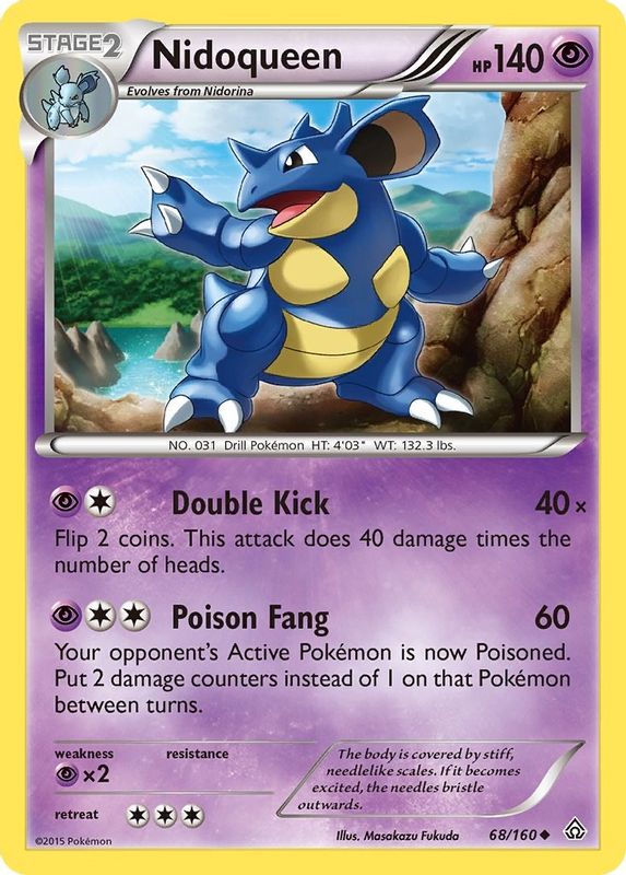 Nidoqueen - 68/160 - Uncommon