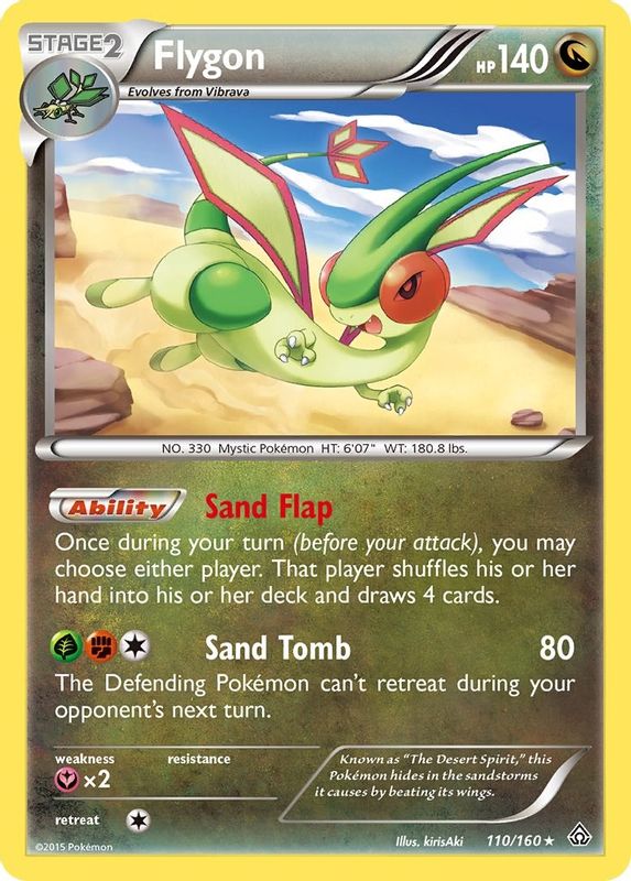 Flygon - 110/160 - Holo Rare