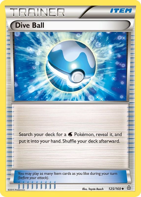 Dive Ball - 125/160 - Uncommon