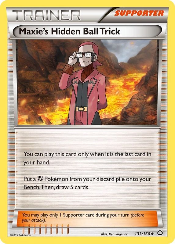 Maxie's Hidden Ball Trick - 133/160 - Uncommon