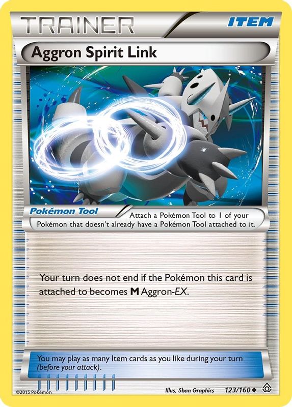 Aggron Spirit Link - 123/160 - Uncommon