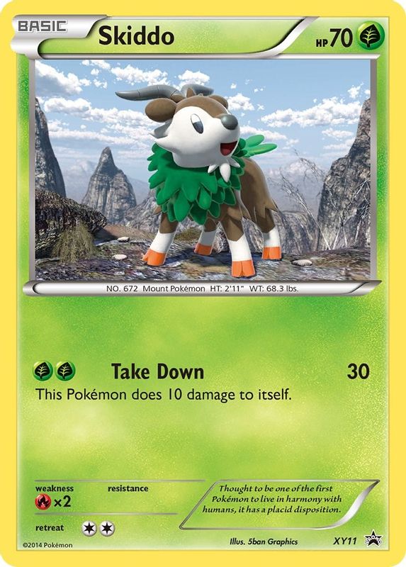 Skiddo - XY11 - XY11 - Promo