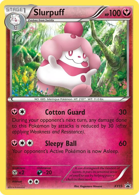 Slurpuff - XY15 - XY15 - Promo