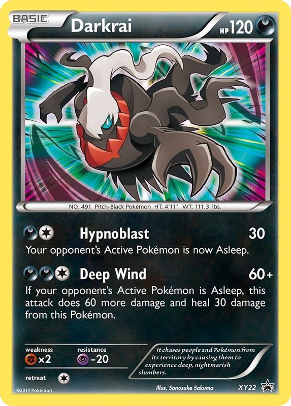 Darkrai - XY22 - XY22 - Promo