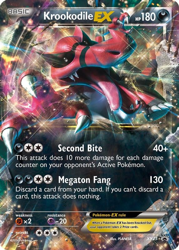 Krookodile EX - XY25 - XY25 - Promo