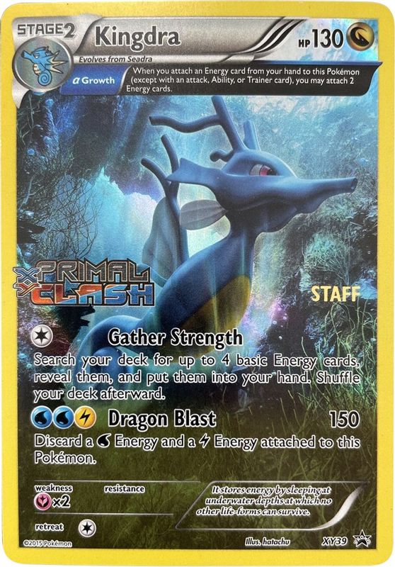 Kingdra - XY39 (Prerelease Promo) [Staff] - XY39 - Promo