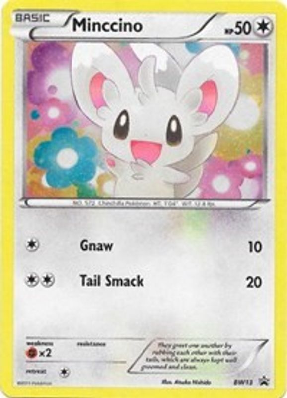 Minccino - BW13 (Cracked Ice Holo) - BW13 - Promo