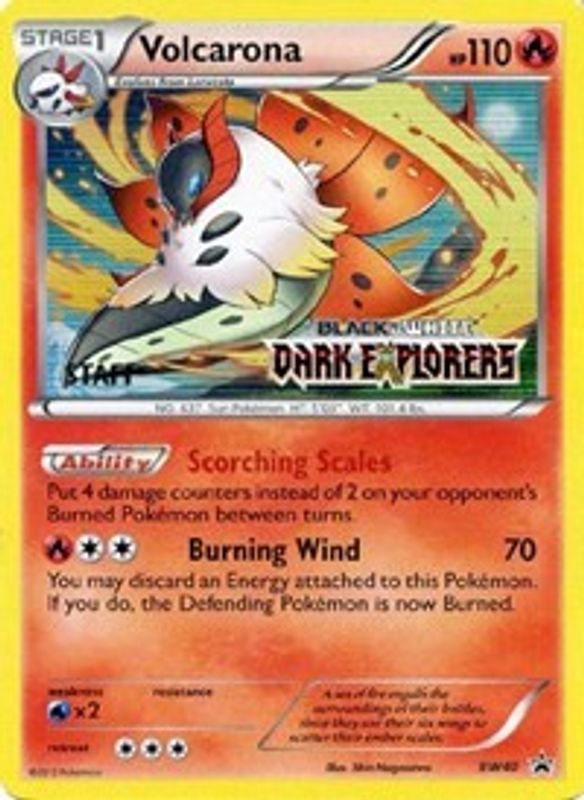 Volcarona - BW40 (Prerelease) [Staff] - BW40 - Promo