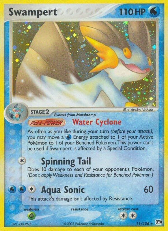 Swampert - 011/106 - Holo Rare