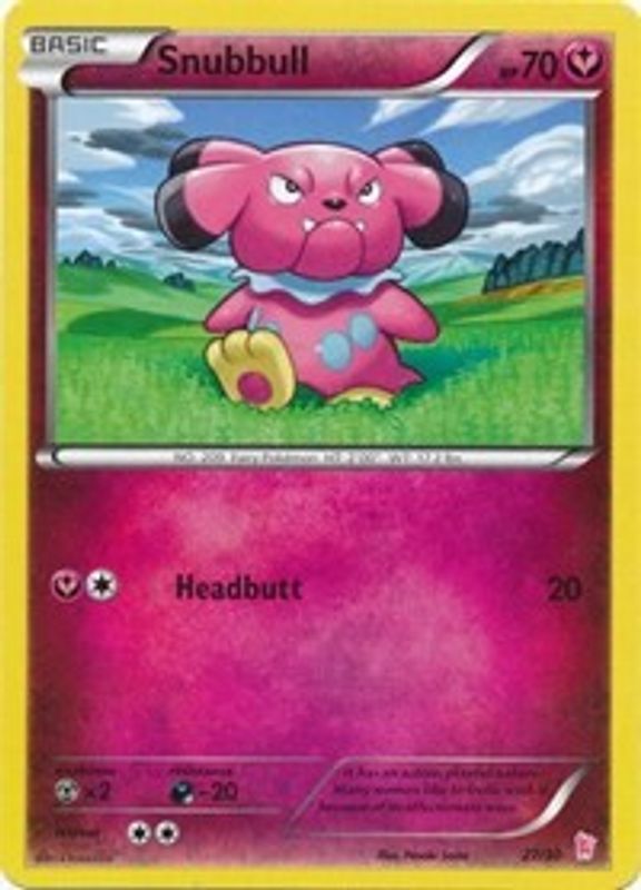 Snubbull (#11) - 11/30 - Common