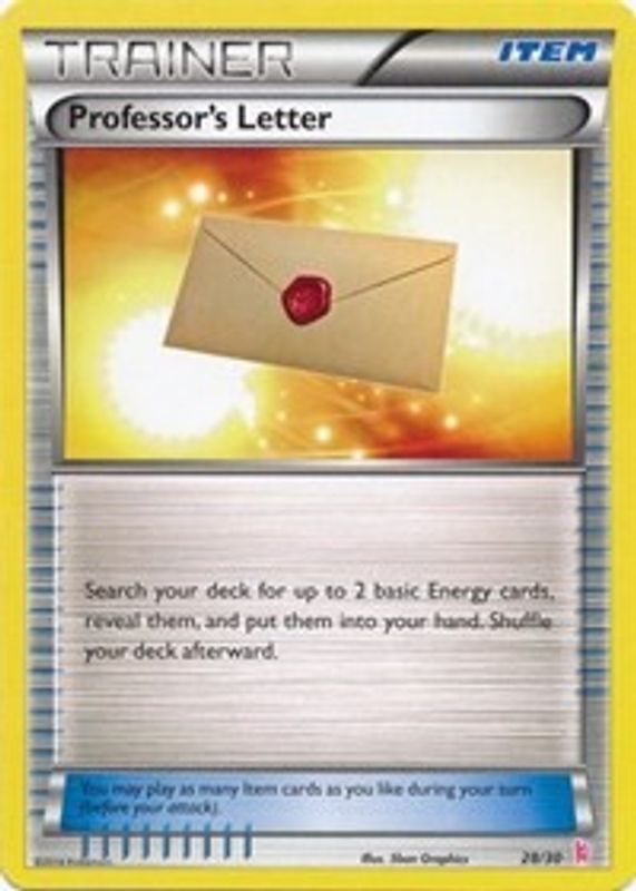 Professor's Letter (Sylveon) - 28/30 - Common