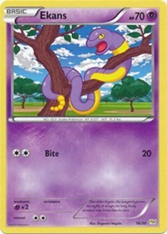 Ekans - 16/30 - Common
